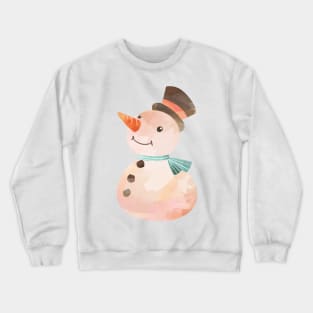 funny snowman Crewneck Sweatshirt